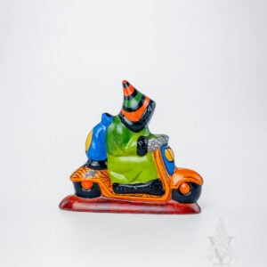 Scootering Skeleton Ghost