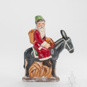 Santa With Oranges on Mule