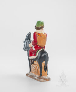 Santa With Oranges on Mule