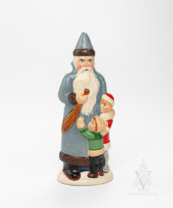 Father Christmas with Two Children