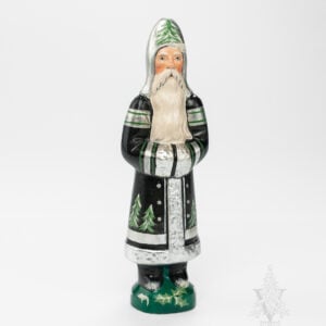 Black and Silver Tree Santa