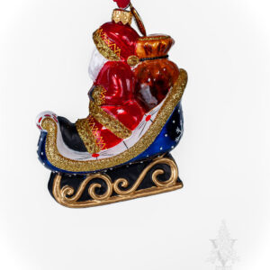Santa in Night's Sky Sleigh