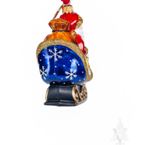 Santa in Night's Sky Sleigh