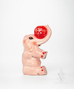Pink Elephant With Ball (Assorted)