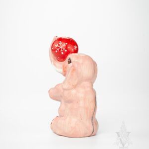 Pink Elephant With Ball (Assorted)
