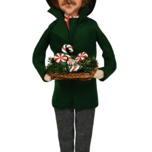 Merry Mint Man Caroler
