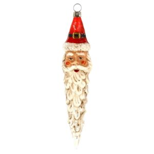 Santa Claus Cone Ornament