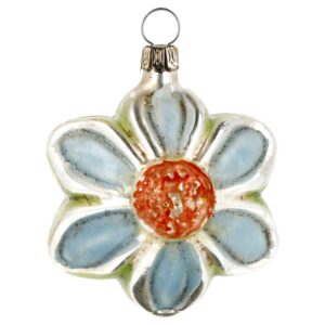 Large Bloom Blue Ornament