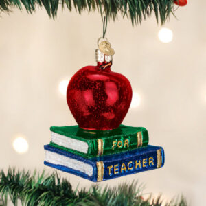 Teacher'S Apple Ornament