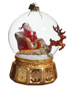 Snow Globe Express Ornament