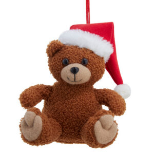 8" Plush Bear Ornament