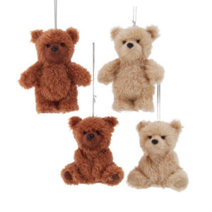 Fuzzy Brn/Tan Teddy Bear