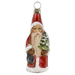Little santa with Backpack and Tree