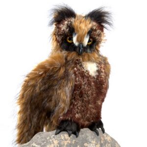 Owl Great Horned Hand Puppet