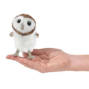 Barn Owl Mini Finger Puppet