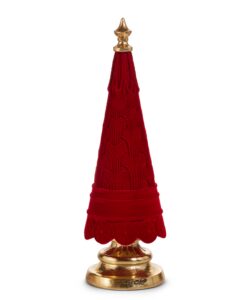 Red Flocked Tree 16.5''