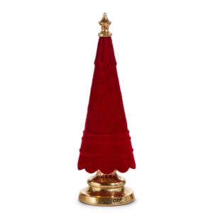 Red Flocked Tree 16.5''