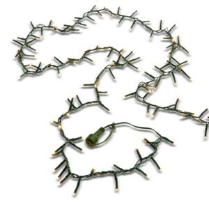 Connectable Green Snake Garland 500 White Lights