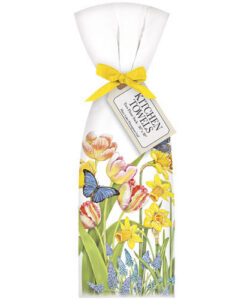 Spring Bulb Garden Towel