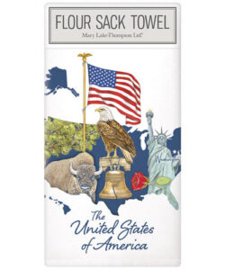 USA Symbols Large Packaged Towel