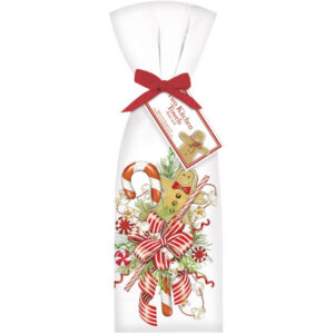 Gingerbread Swag Bagged Towel