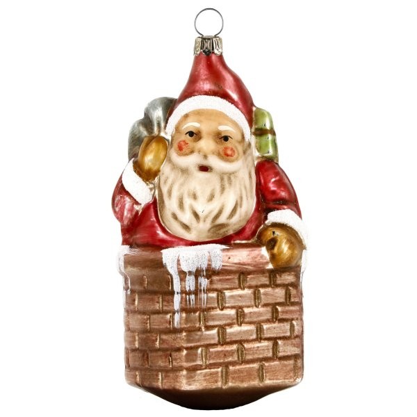Santa In Chimney