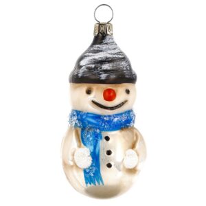 Marolin Glass Ornament Snowman