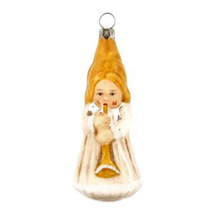 Marolin Glass Ornament Trumpet