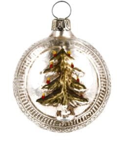 Ball with Tree & Stars