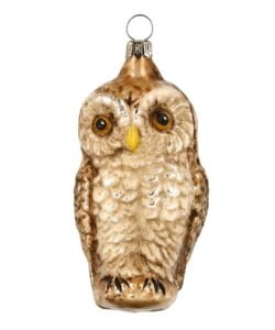 Marolin Glass Ornament Owl
