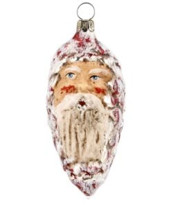 Marolin Glass Ornament Red Pin