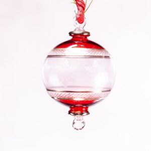 Egyptian Ornament with Snowflake Etch