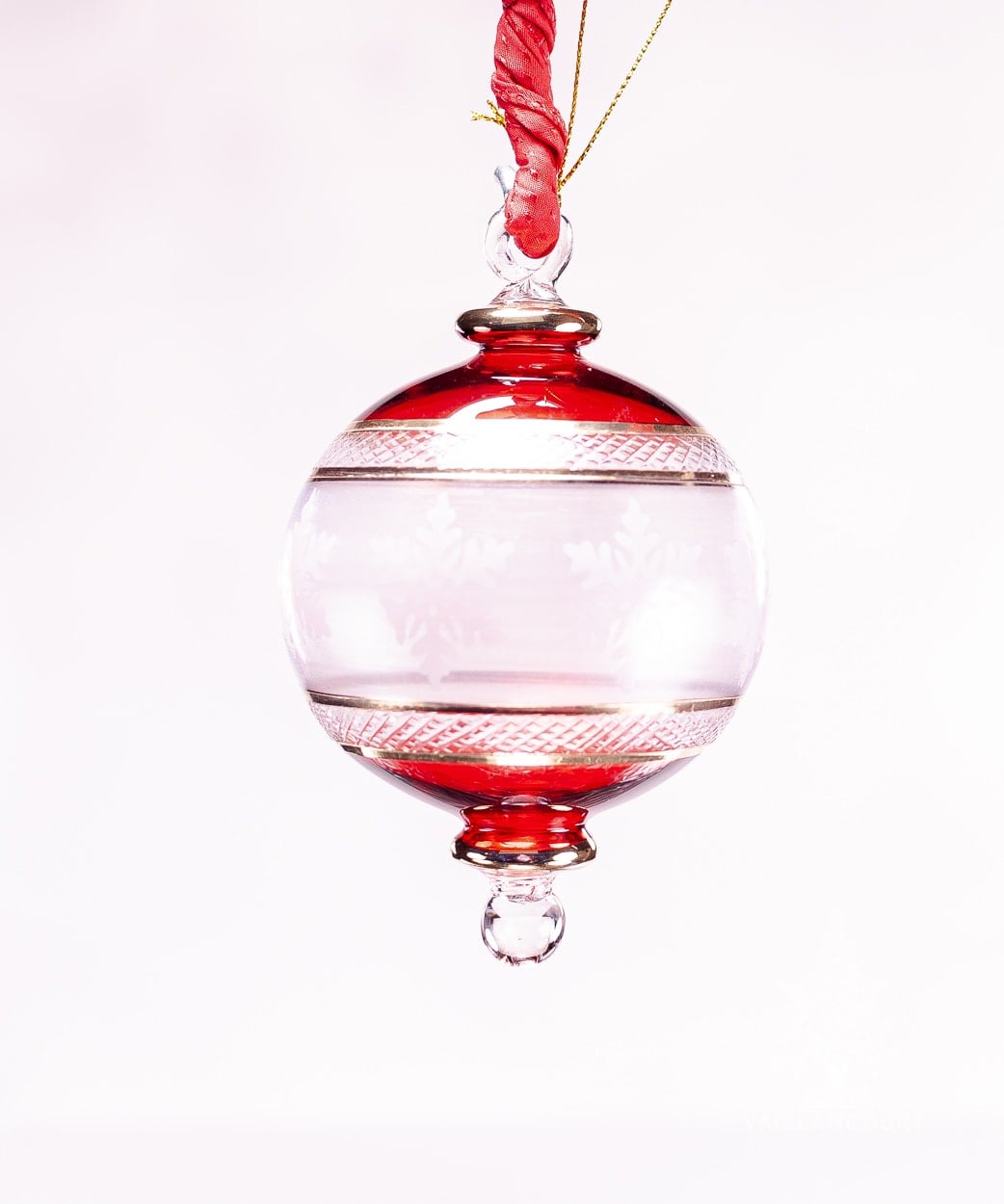 Egyptian Ornament with Snowflake Etch