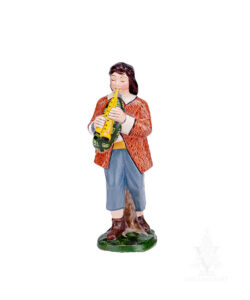 Nativity Shepherd with Bagpipe