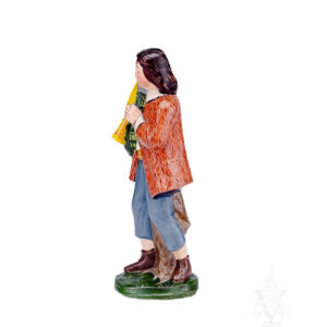 Nativity Shepherd with Bagpipe
