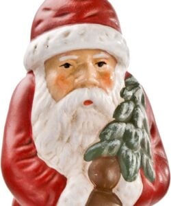 Marolin Paper Mache Santa Red