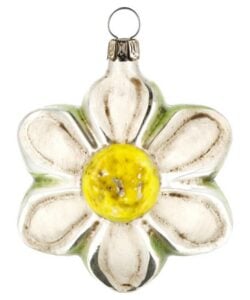 Large White Bloom Ornament