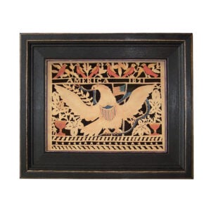 America’s Eagle Repro Scherenschnitte Paper Cutting