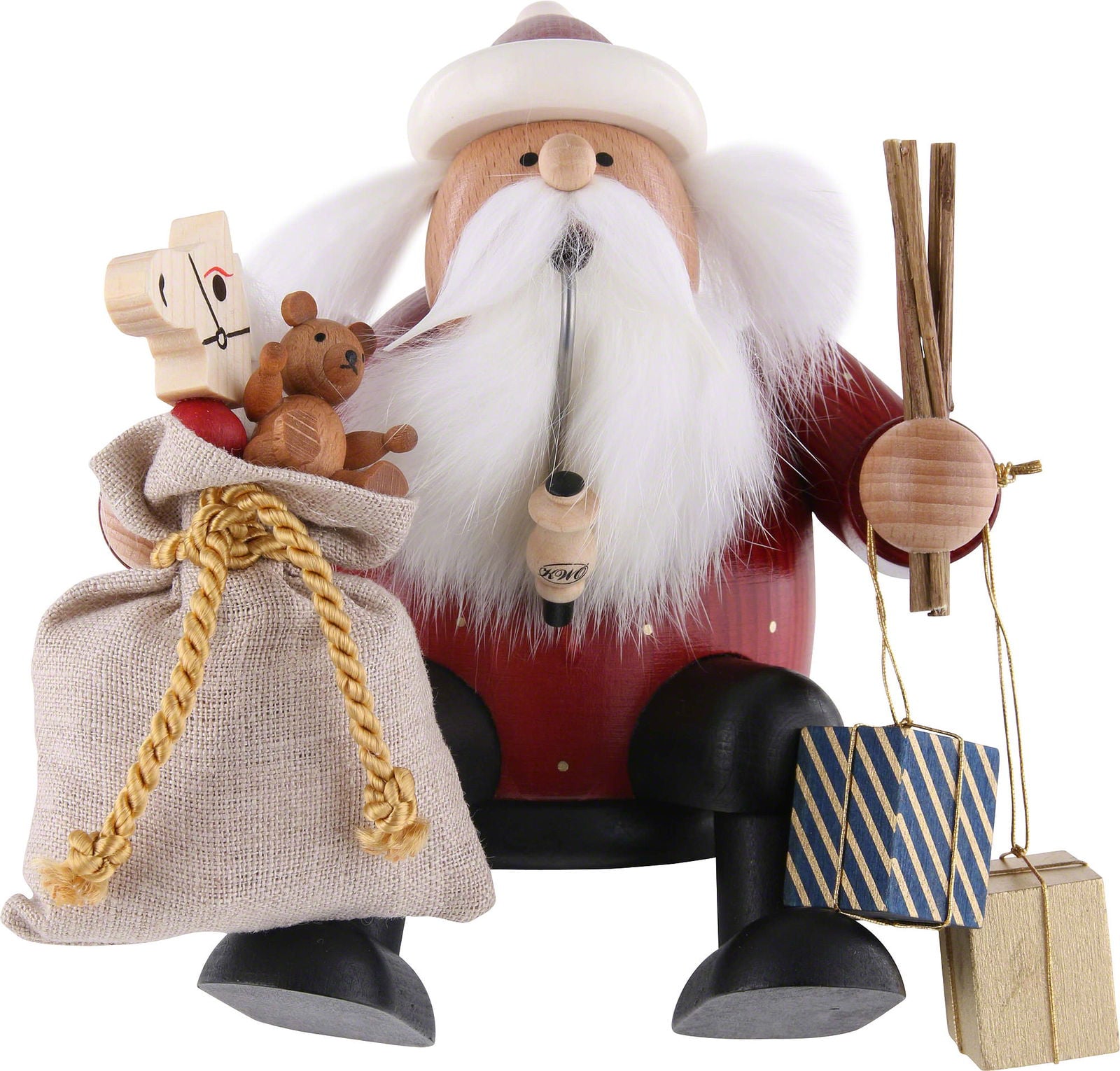 Smoker Santa Sitting