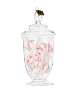 Peppermint Candy Jar Ornament