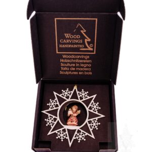 Star with Snowflakes Angel/Parcel