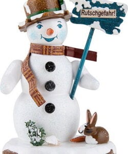 Snowman- Caution Slippery