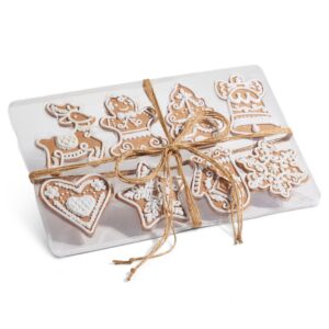 Box Of Gingerbread Ornaments