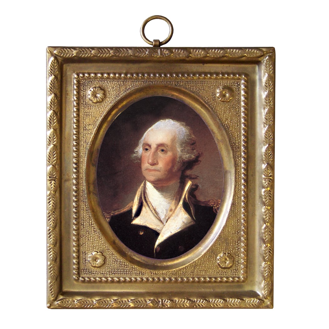 George Washington Print 4 1/