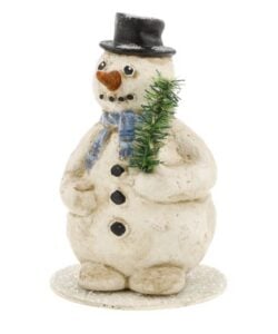 Snowman Paper Mache