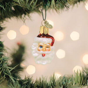 Mini Winking Santa