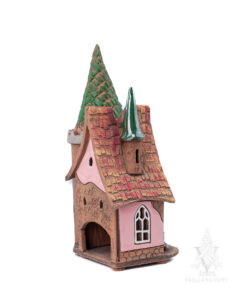 Keramik Fairy Tale Castle with Turret