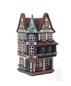 Tudor Style Shop with Green Roof