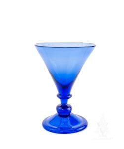 Jamestown Glass Historical Cobalt Beer Glass