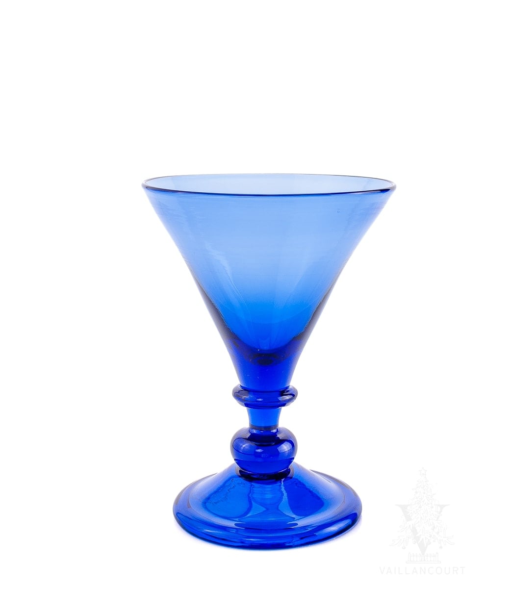 Jamestown Glass Historical Cobalt Beer Glass